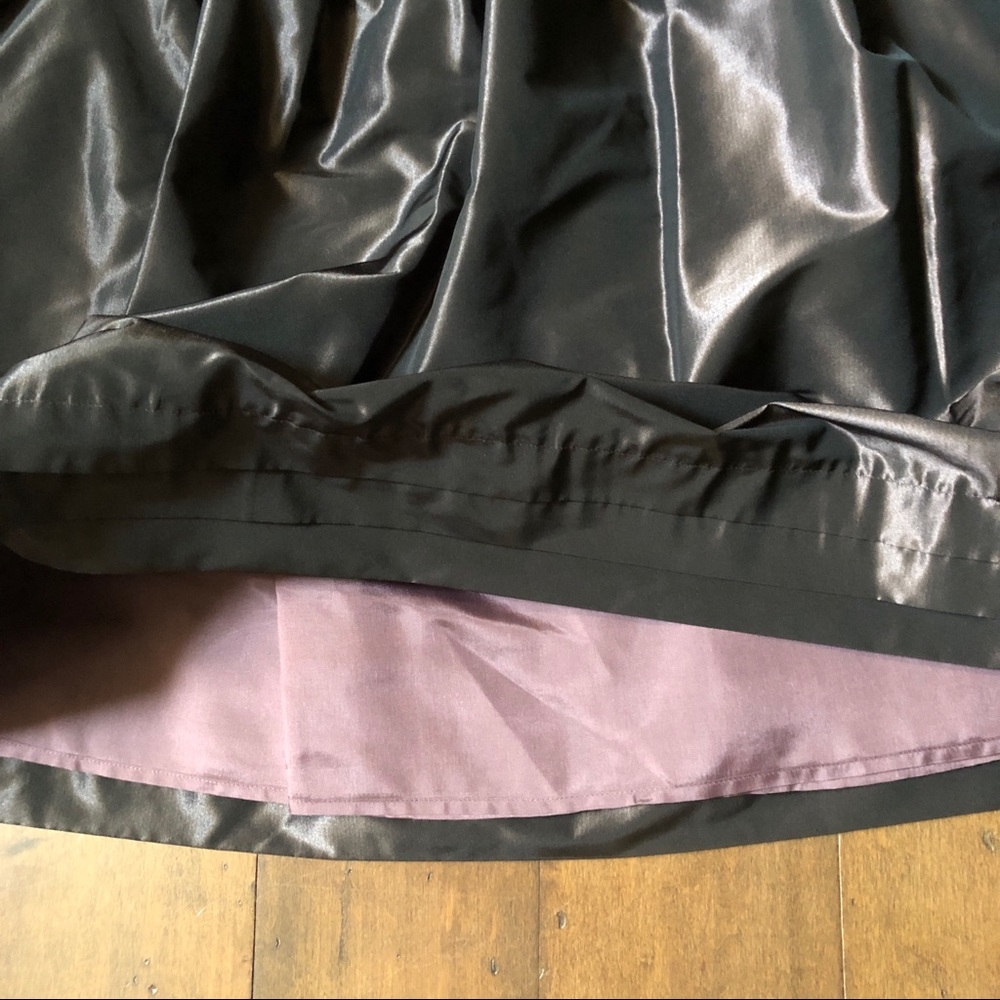Banana Republic Brown Metallic Pleated Mini Skirt - Picture 5 of 6